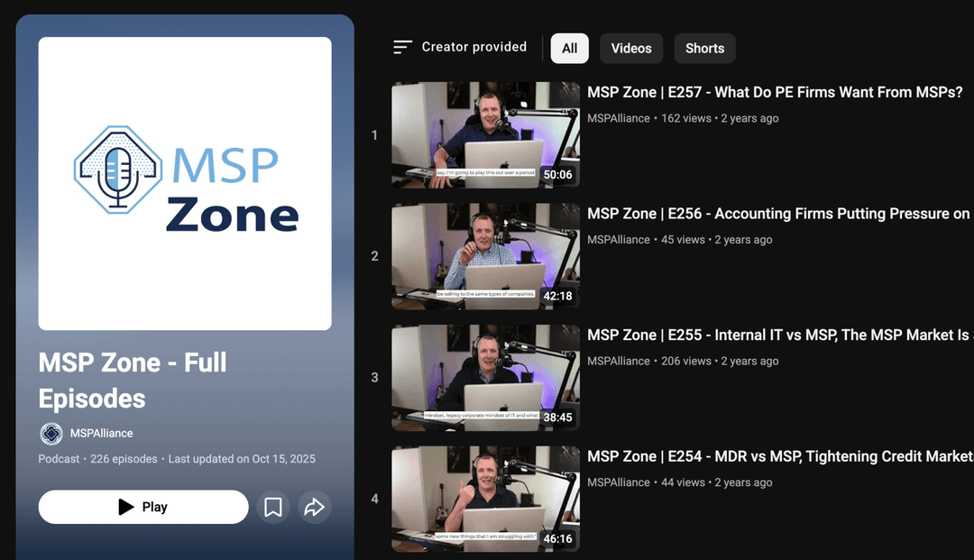 MSP Zone Podcast